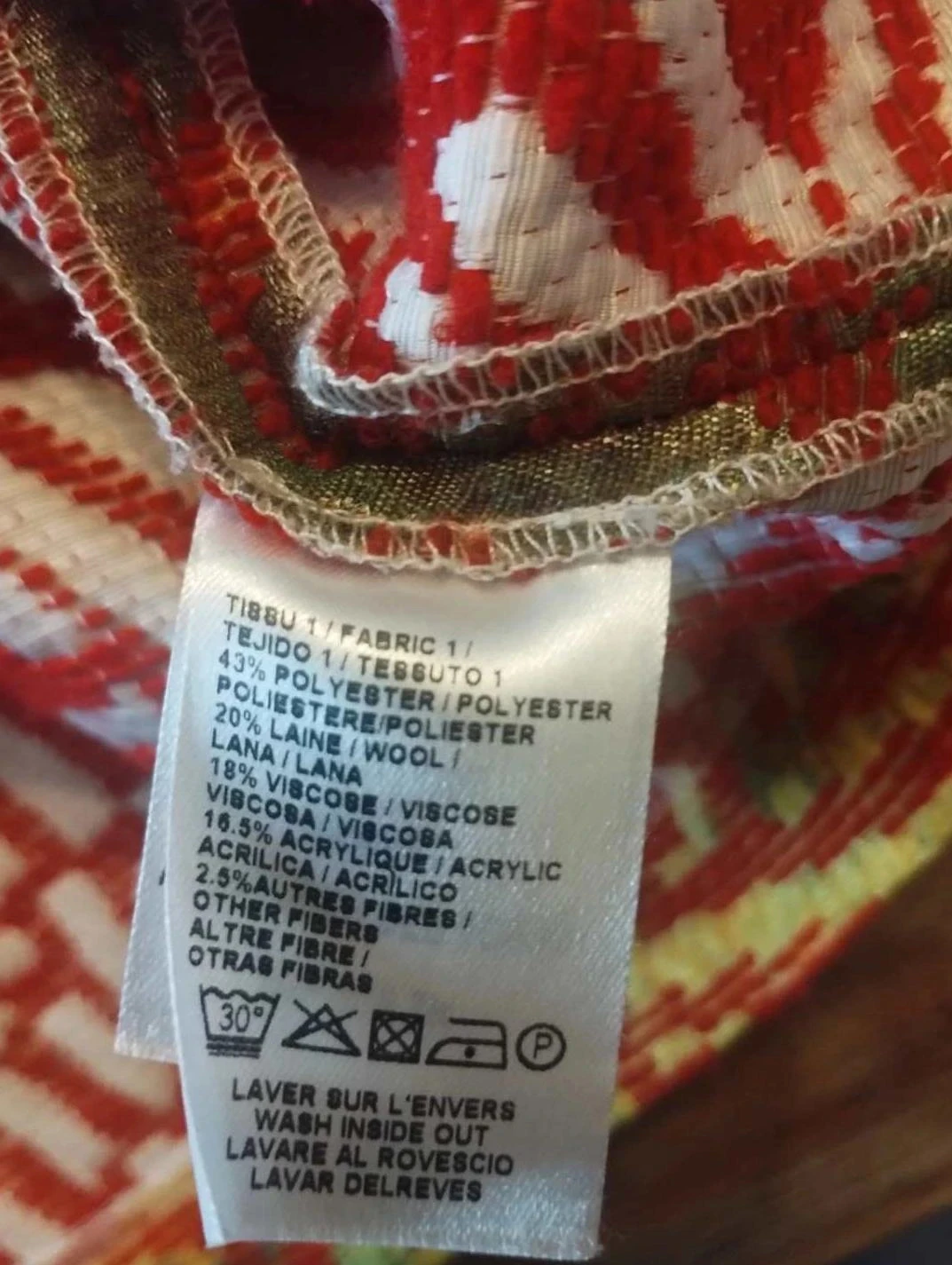 Vestido multicolorido grosso, Aventures Des Toiles T44 – photo 9